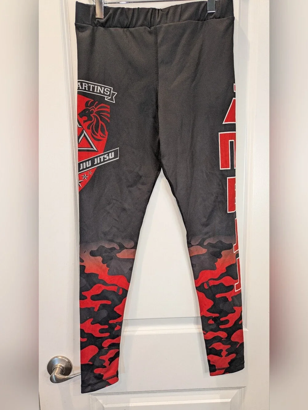 AMBJJ Alex Martins Brazilian Jiu Jitsu Compression Spats Leggings Men's M